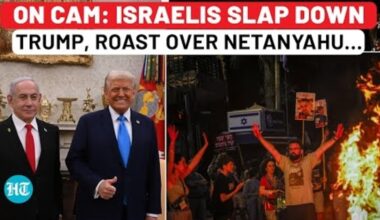 Trump losing ground in Tel Aviv: Israelis shut down his Gaza, Netanyahu comments