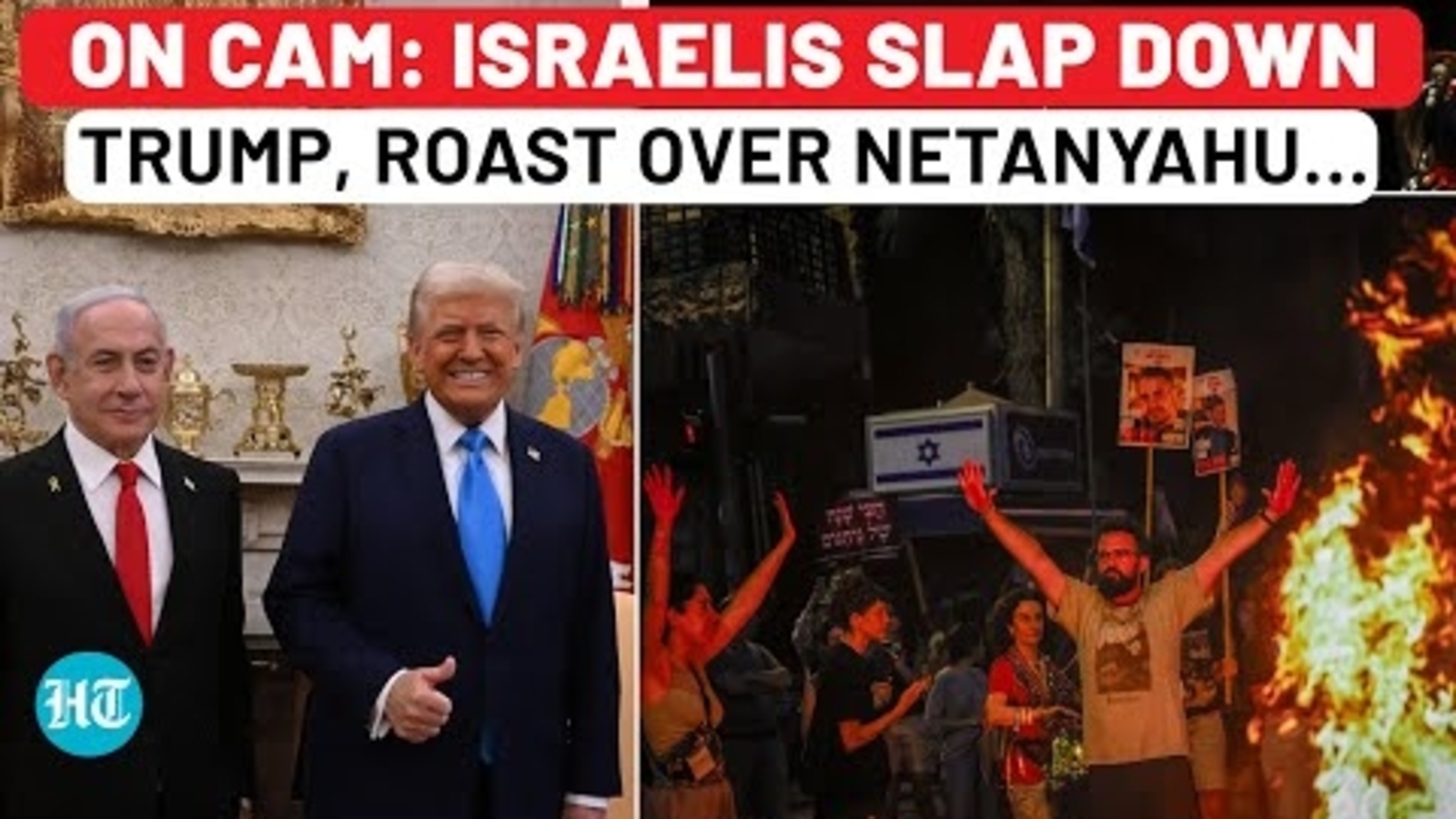 Trump losing ground in Tel Aviv: Israelis shut down his Gaza, Netanyahu comments