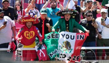 41,000 fans watch Mexico vs. Switzerland soccer teams in Salt Lake City