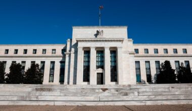 A view of the Marriner S. Eccles Federal Reserve building