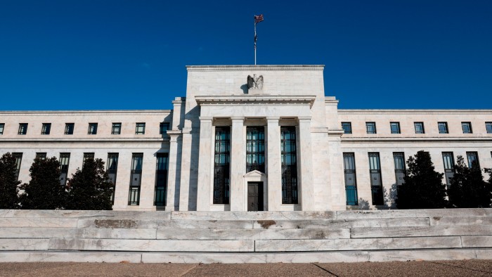 A view of the Marriner S. Eccles Federal Reserve building