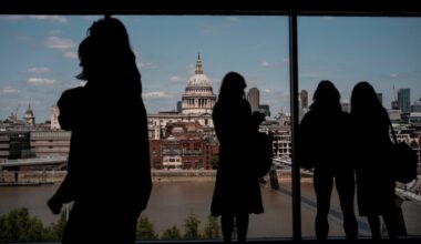 The City of London as seen from the Tate Modern