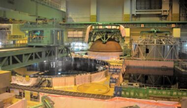 A nuclear reactor in Niigata, Japan