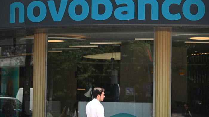 A Novo Banco bank branch in Lisbon