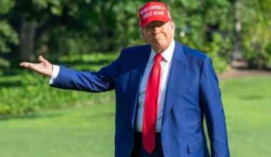 US President Donald Trump