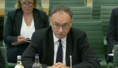 Andrew Bailey, governor at the Bank of England