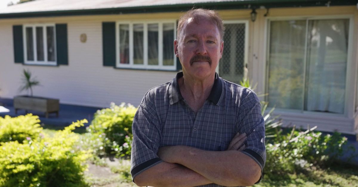 Squatters moved into Adrian's Ipswich home. Now he is behind on his mortgage and couch surfing