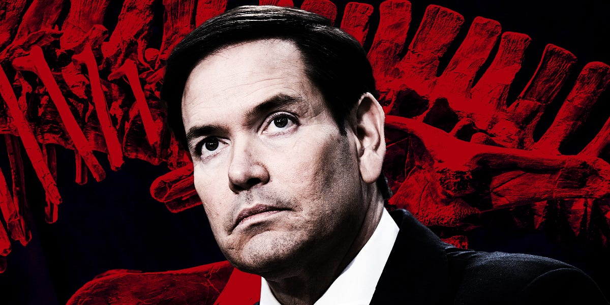 Marco Rubio, Velociraptor - by Andrew Egger and Jim Swift