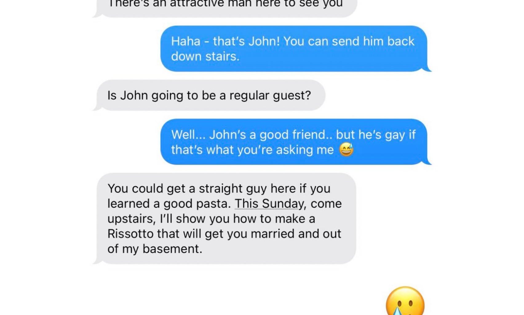 You should learn that risotto.