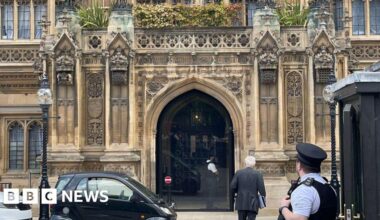Peers criticise £9.6m House of Lords front door
