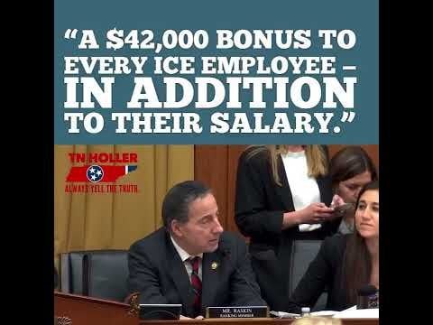 Republicans are trying to sneak nearly $1 BILLION in bonuses to ICE agent