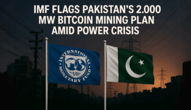IMF Flags Pakistan’s 2,000 MW Bitcoin Mining Plan Amid Power Crisis