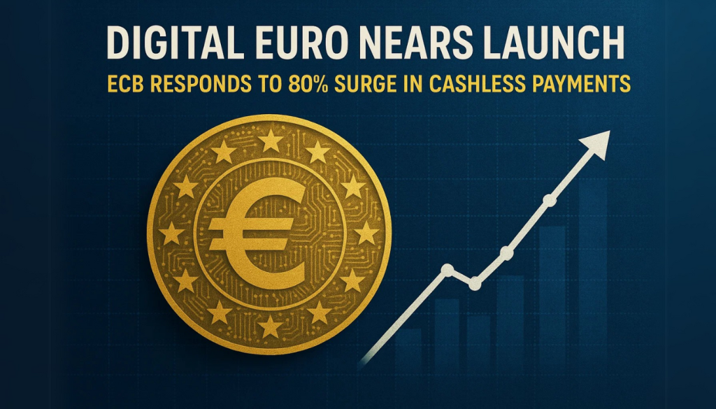 Digital Euro Nears Launch: ECB Responds to 80% Surge in Cashless Payments