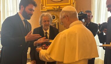 Al Pacino Meets Pope Leo XIV At The Vatican 