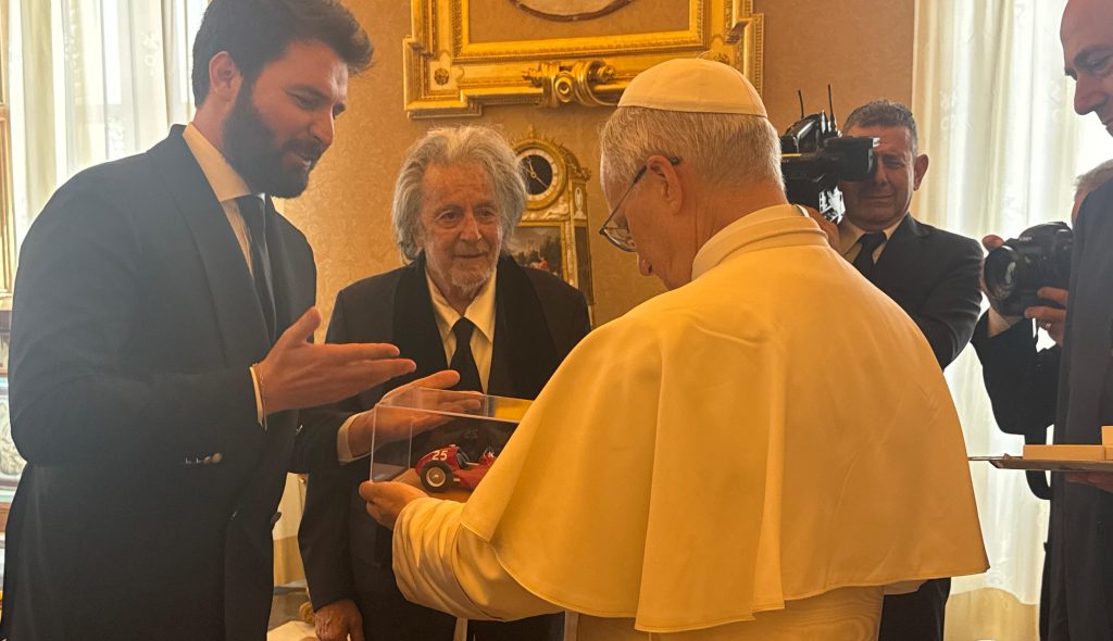 Al Pacino Meets Pope Leo XIV At The Vatican 
