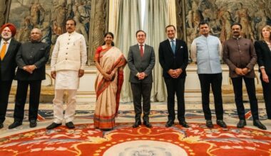 During the visit, the group will meet members of the Spanish government.