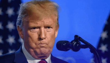 'We're at war': Onlookers erupt in rage at Trump as he announces bombs dropped
