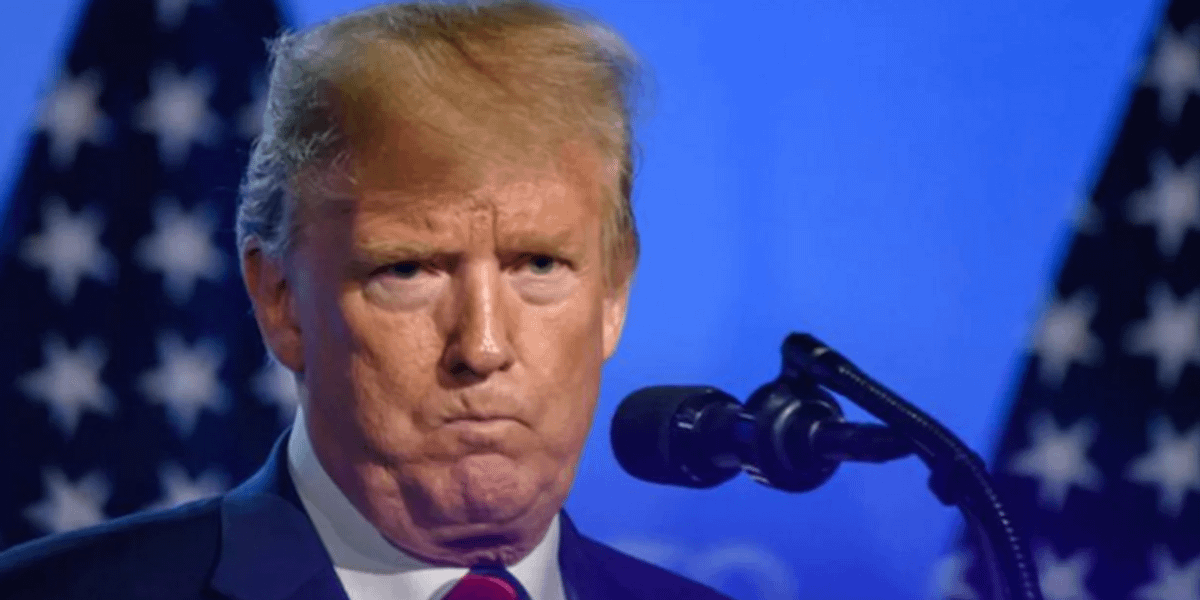 'We're at war': Onlookers erupt in rage at Trump as he announces bombs dropped