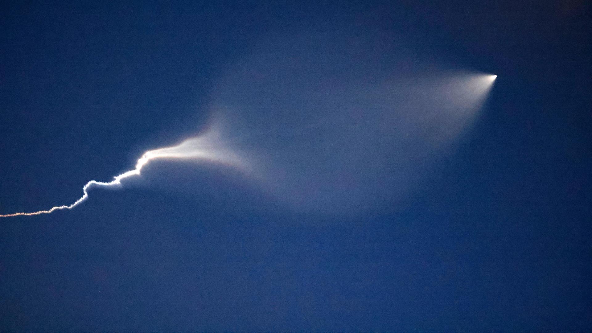 Eine iranische Rakete mit dem Ziel Israel am 18. Juni