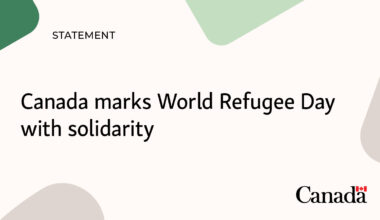 Canada marks World Refugee Day with solidarity