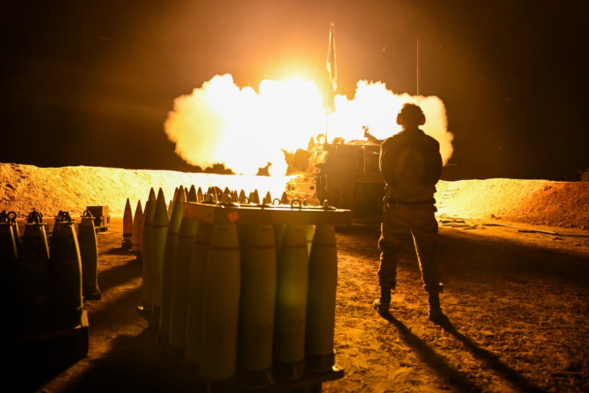 Israel army fire