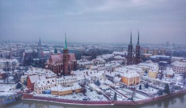 Winter time in Wrocław