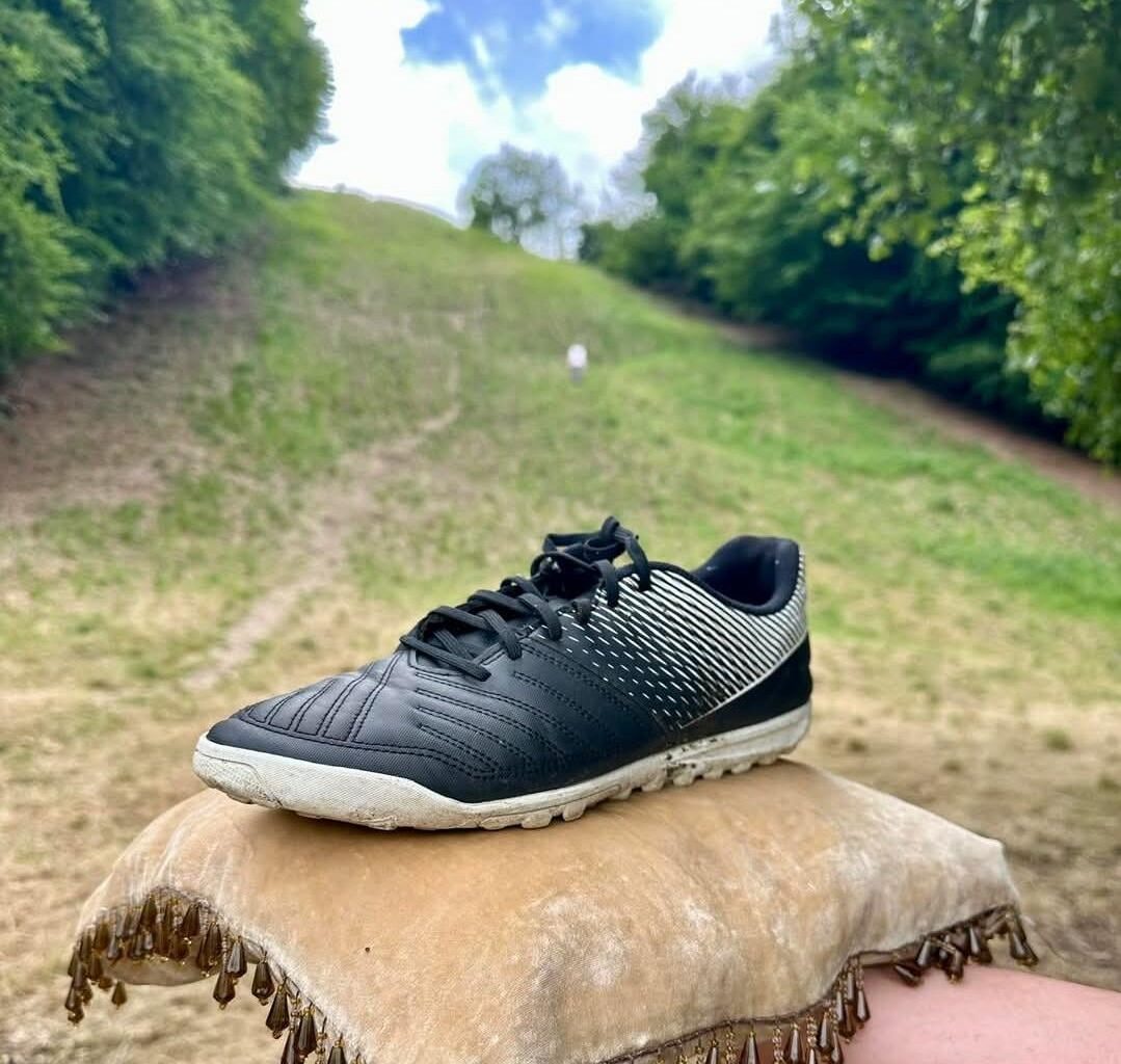Alright guys, who lost a shoe at the cheese roll?