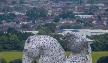 The Kelpies 🐴🐴