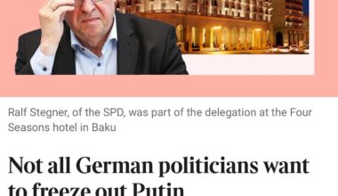 Not All Germans Want to Freeze Out Putin