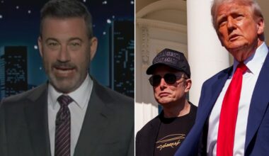 Jimmy Kimmel Roasts Elon-Trump Going 'Nuclear' With Epstein Accusation