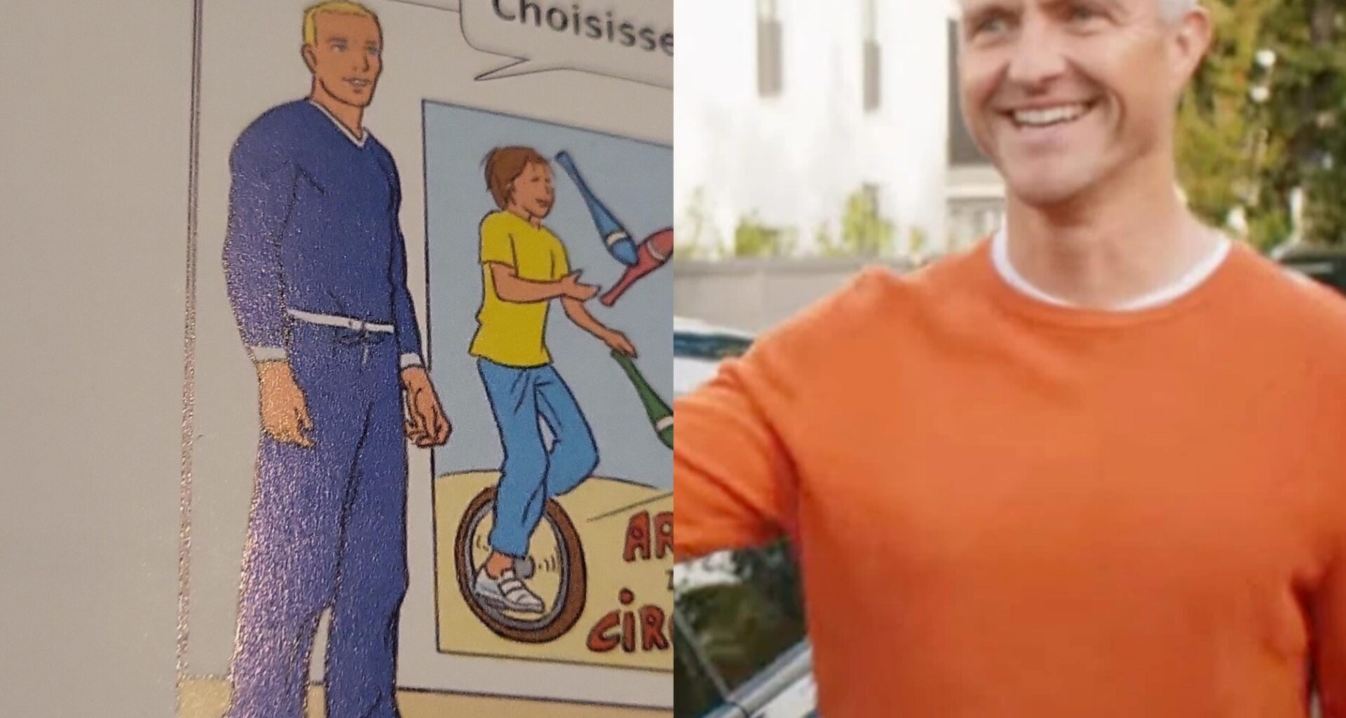 AAAA SOGAR MEIN FRANZÖSISCHBUCH HAT IHN