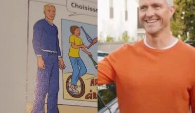 AAAA SOGAR MEIN FRANZÖSISCHBUCH HAT IHN