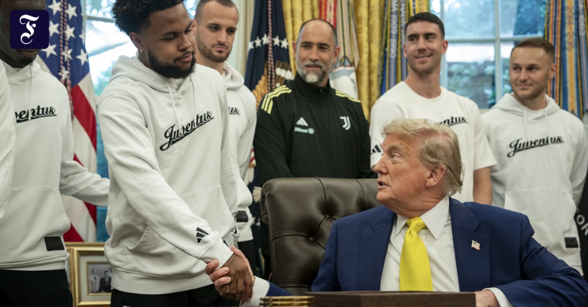 US-Präsident Donald Trump bringt Juventus-Fußballer in Verlegenheit