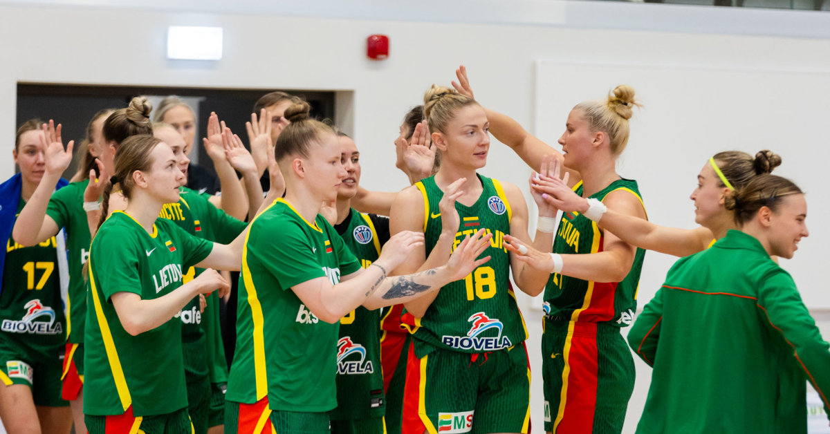 Europos čempionato startas: Lietuva – Slovėnija