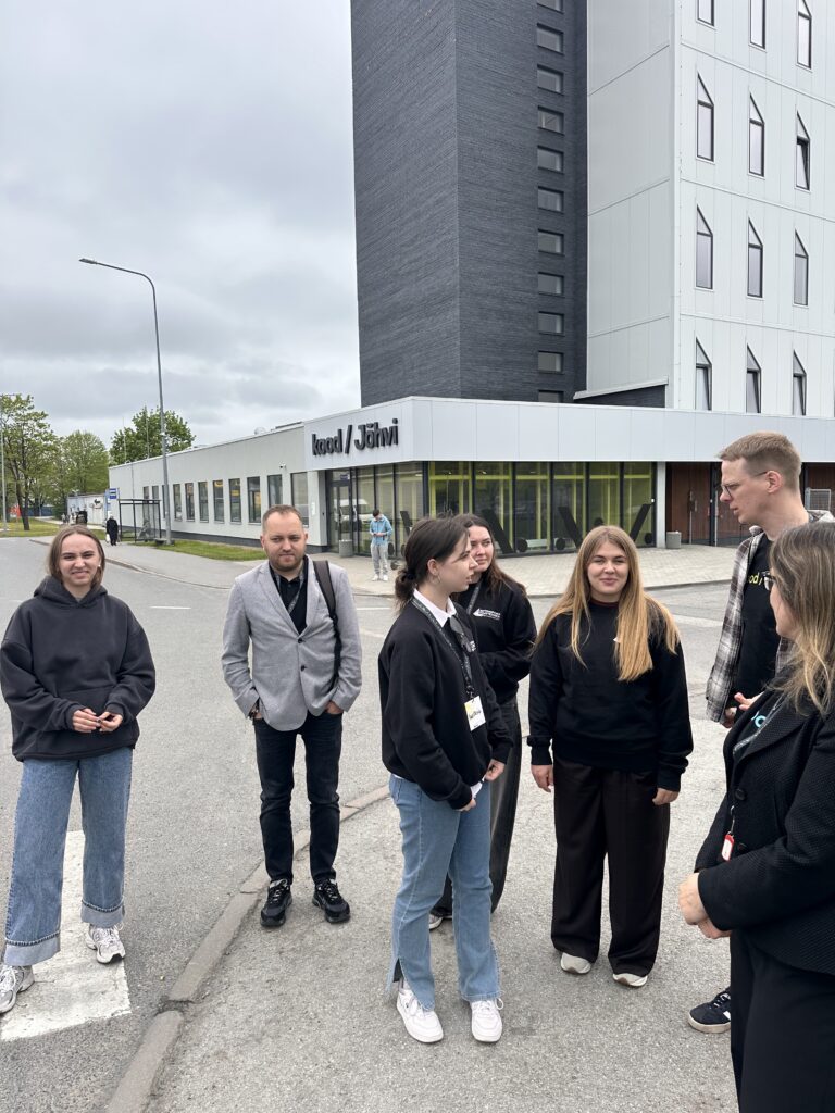 Ukrainian stakeholders recently visited Estonia to observe kood/Jõhvi’s entrance process. Photo by kood/Jõhvi.
