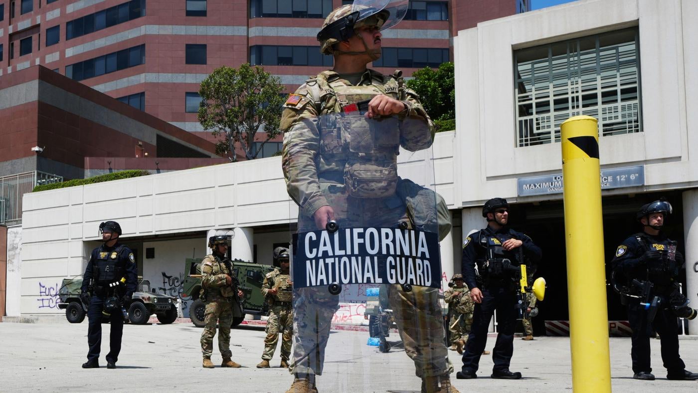 Judge issues a temporary ruling against Trump using the National Guard in LA