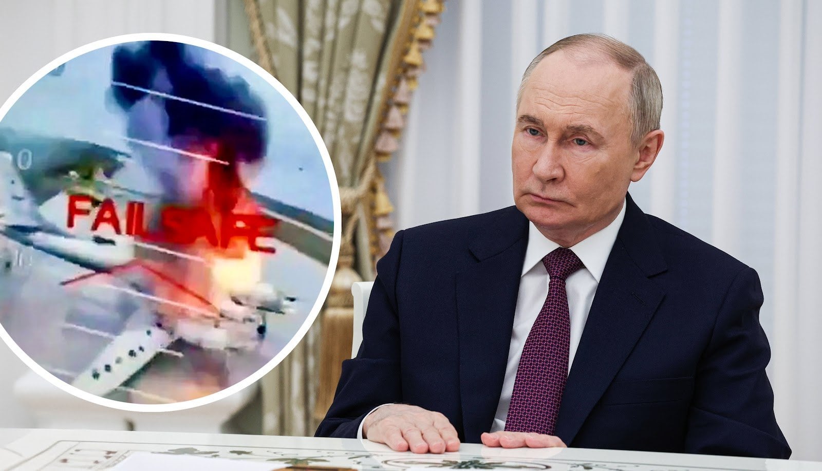 Seltsame Kriegsstrategie: Putin wundert sich, warum Ukraine militärische Ziele statt Zivilisten angreift