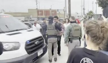 'This Is What Fascism Looks Like': Beloved Labor Leader David Huerta Arrested | "This is about something much bigger," said the president of SEIU California, still in detention. "This is about how we as a community stand together and resist the injustice."