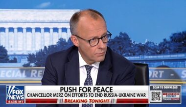German Chancellor Friedrich Merz told Fox News that had Ukraine been accepted into NATO back in 2008, today’s war might have been avoided. He added that only strength brings peace. "If you are weak, you invite aggression, that is why we support Ukraine as long as necessary."