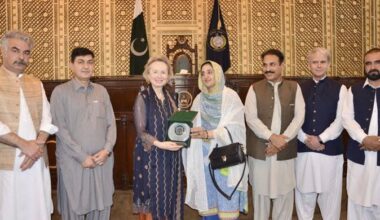 Austrian envoy visits KP Assembly