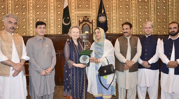 Austrian envoy visits KP Assembly