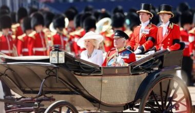 King Charles fuels rift rumours with cryptic remarks during Trooping the Colour
