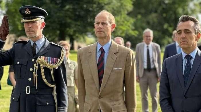 Prince Andrew champions peace in quiet trip after Royal Ascot