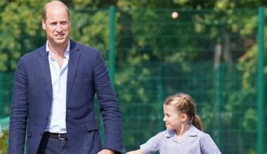 Prince William treads lightly on Charlotte’s wild food picks