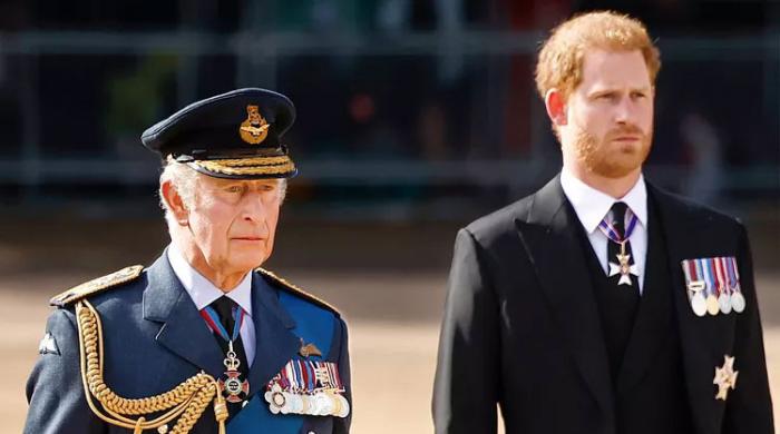 King Charles breaks cover after reports Prince Harry wants to change name