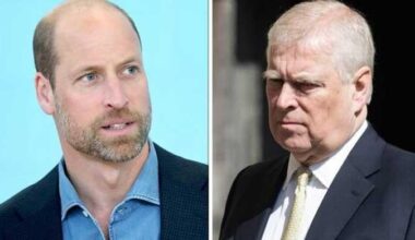 Prince Andrew's son-in-law reacts to Prince William's dashing photo