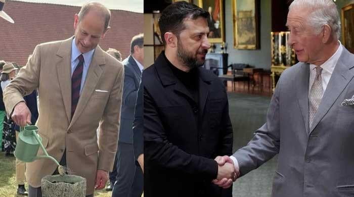 Prince Edward plants atomic bomb survivor tree seeds as King Charles meets wartime leader