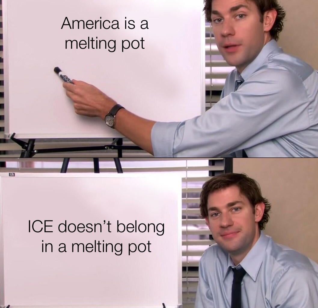 ICE doesn’t belong in a melting pot