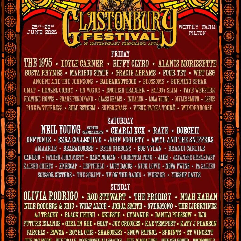 Glastonbury megathread. Talk about it here.