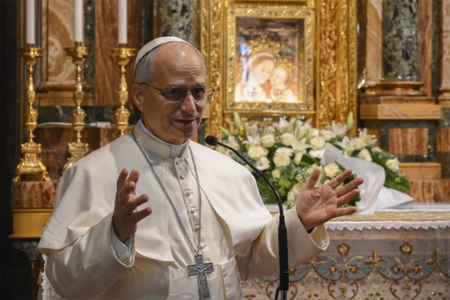 Pope Leo's core identity is Augustinian, say religious